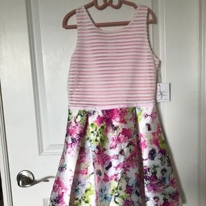 NWT Elisa B. Floral Dress